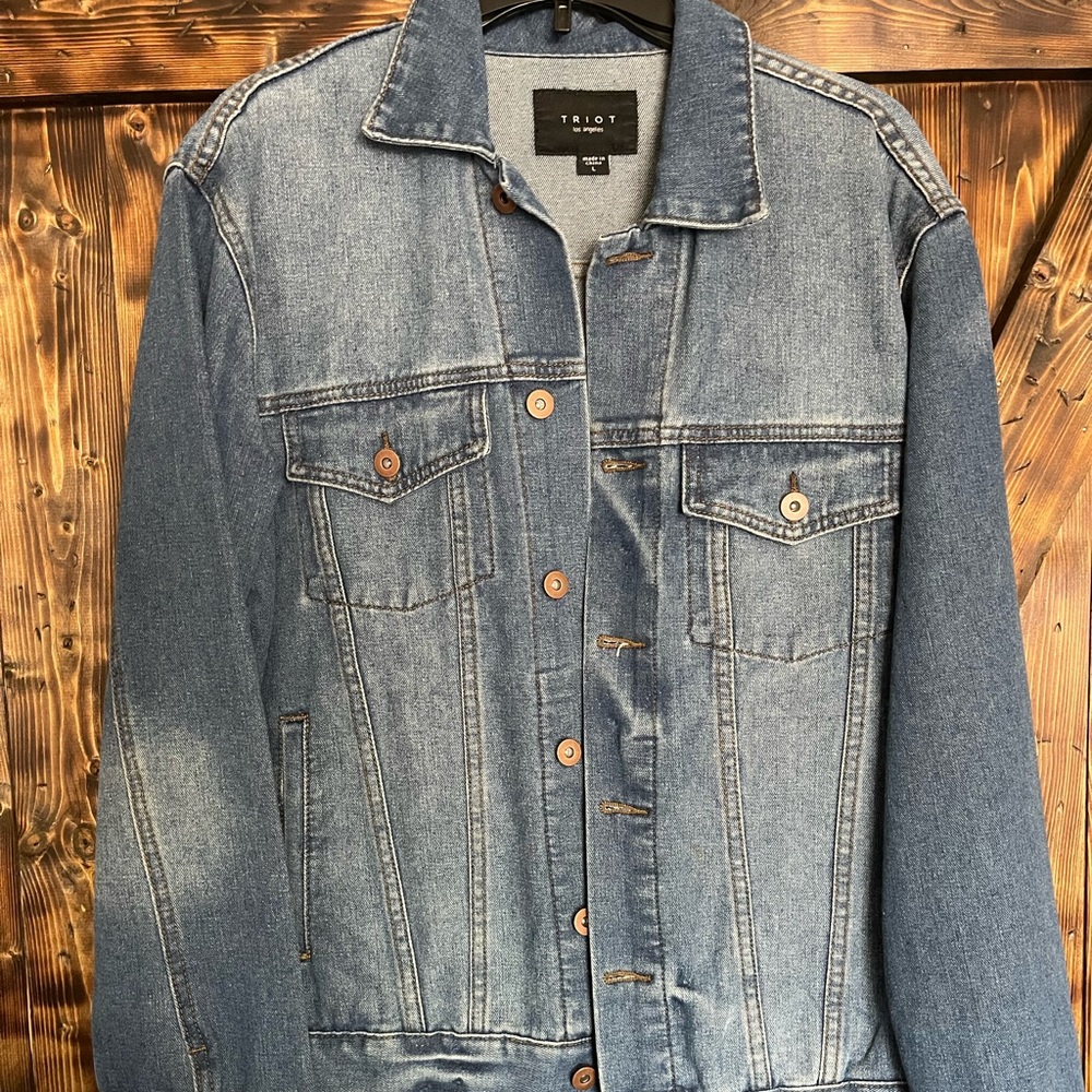 TRIOT Mens denim jacket